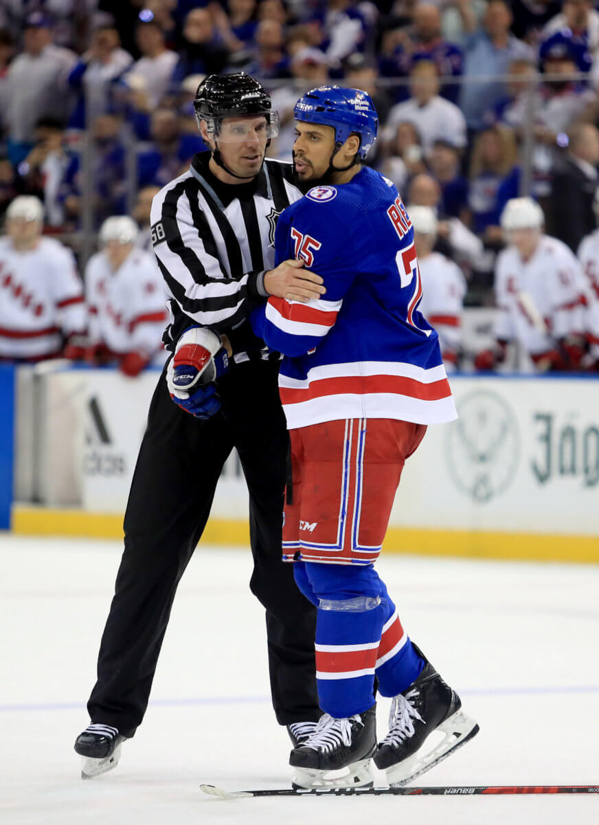 Brewing bad blood with Carolina isn’t rattling New York Rangers heading