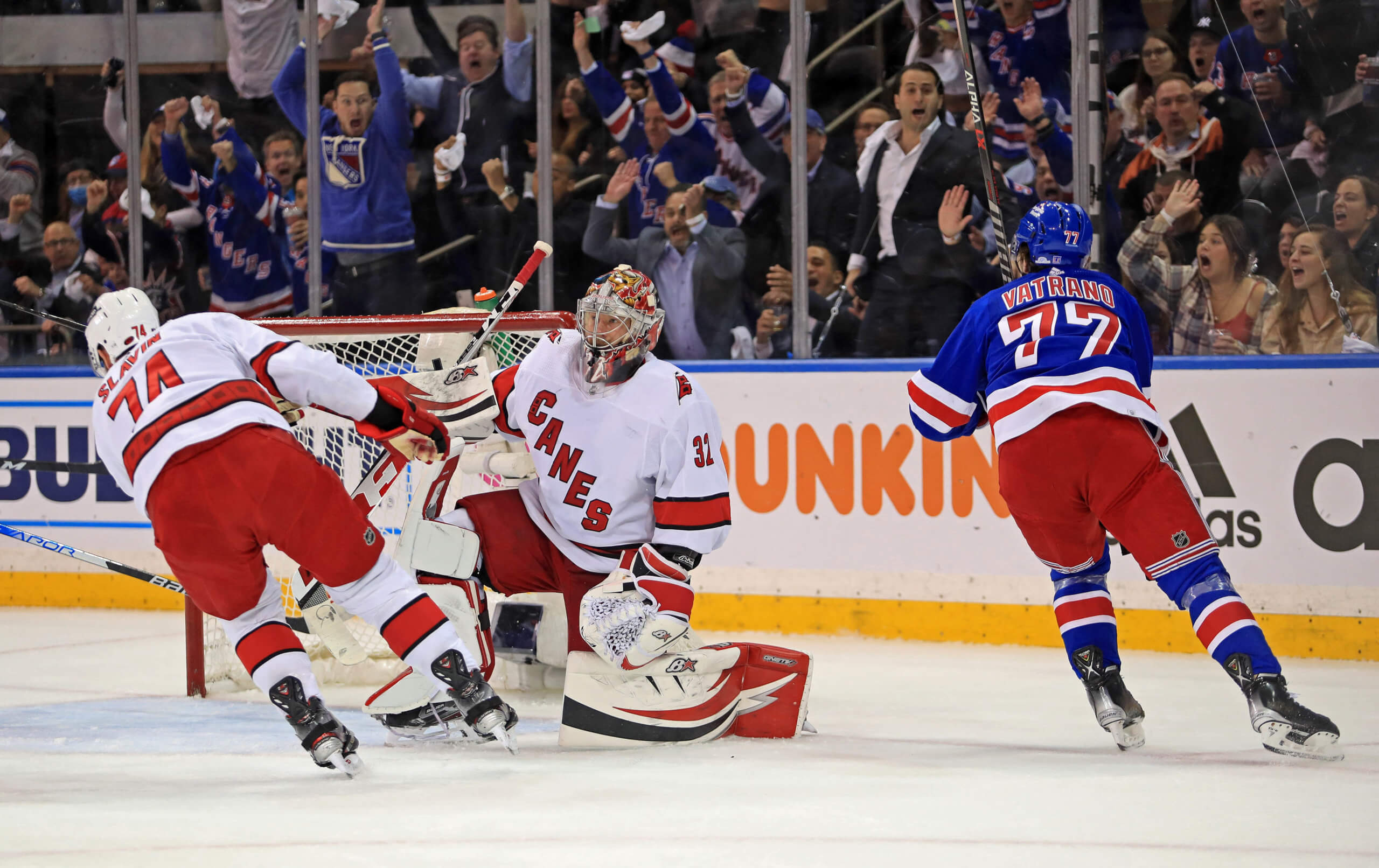 Photos: N.Y. Rangers fall to Carolina Hurricanes in Game 1