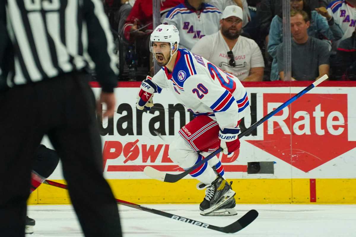 Chris Kreider Rangers Game 7 Hurricanes