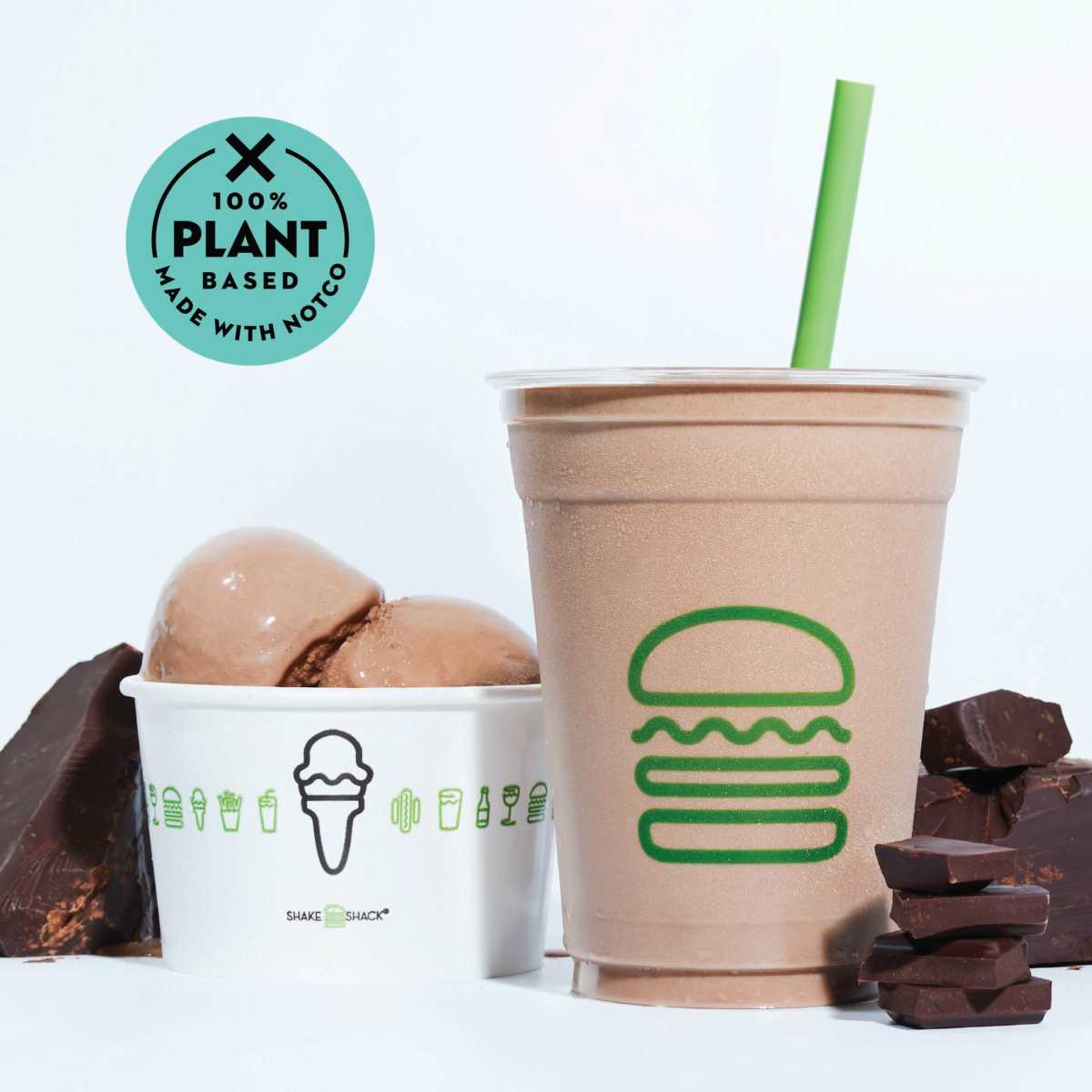 Shake Shack announces new non-dairy menu options.