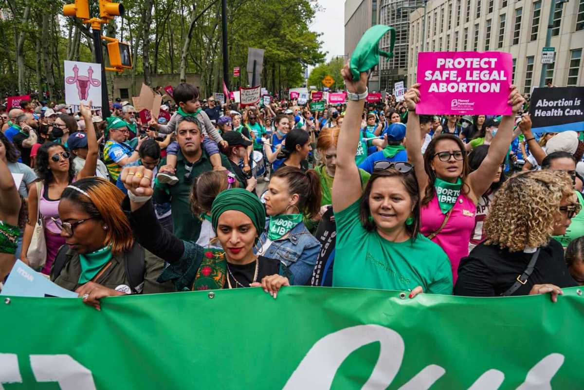 Abortion rights rally Manhattan