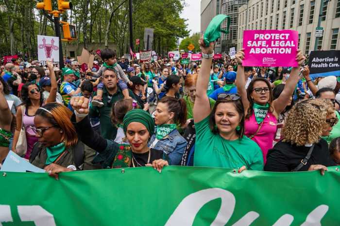 Abortion rights rally Manhattan