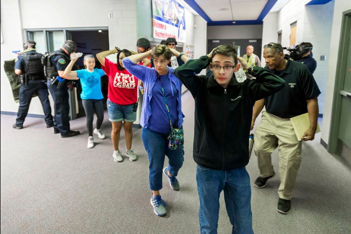 Texas School Shooting Violence