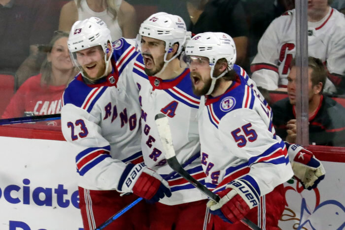 Mika Zibanejad thrilled after Rangers linemate Chris Kreider scores 20th  goal - Newsday