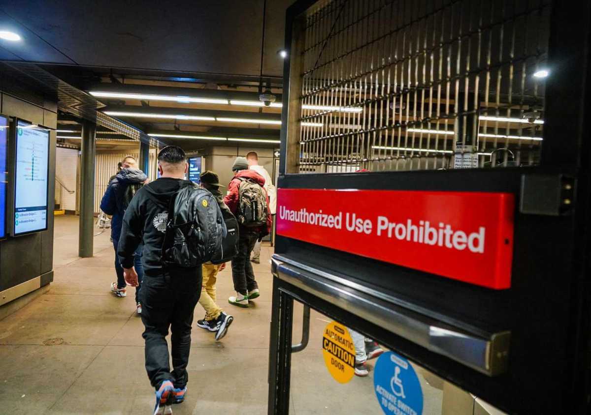 Subway emergency exit