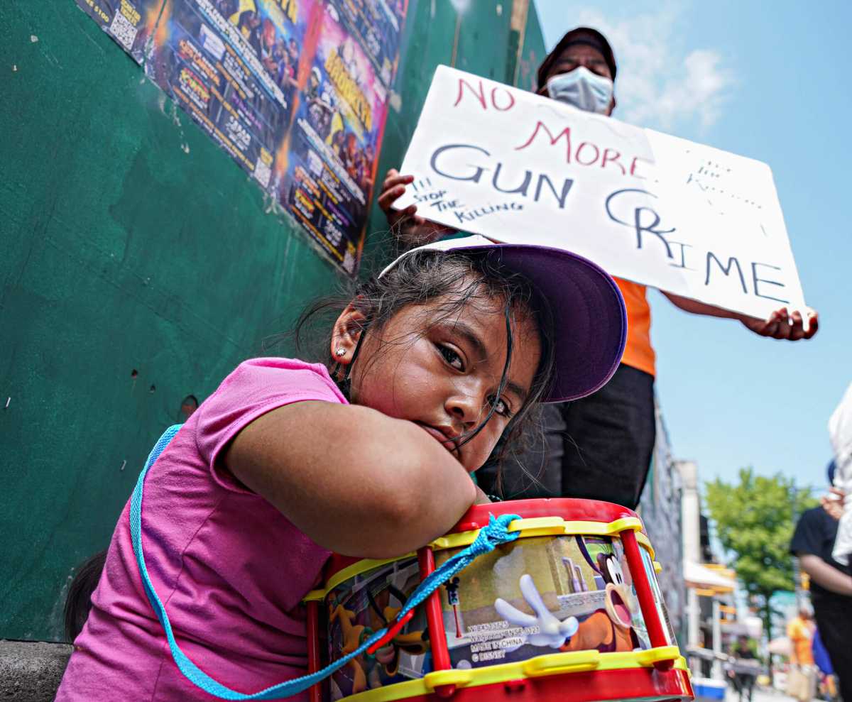 Brooklyn gun violence protest