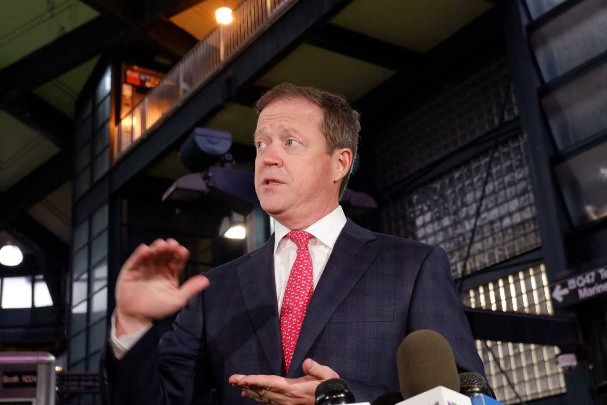 MTA New York City Transit President Richard Davey