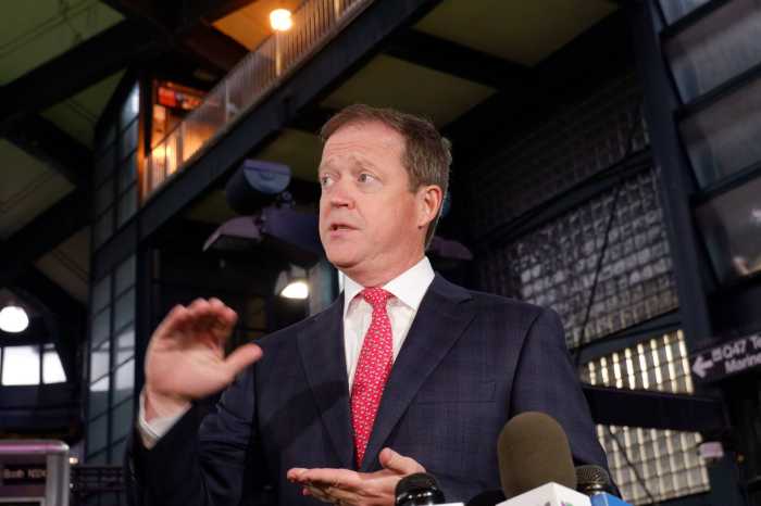 MTA New York City Transit President Richard Davey