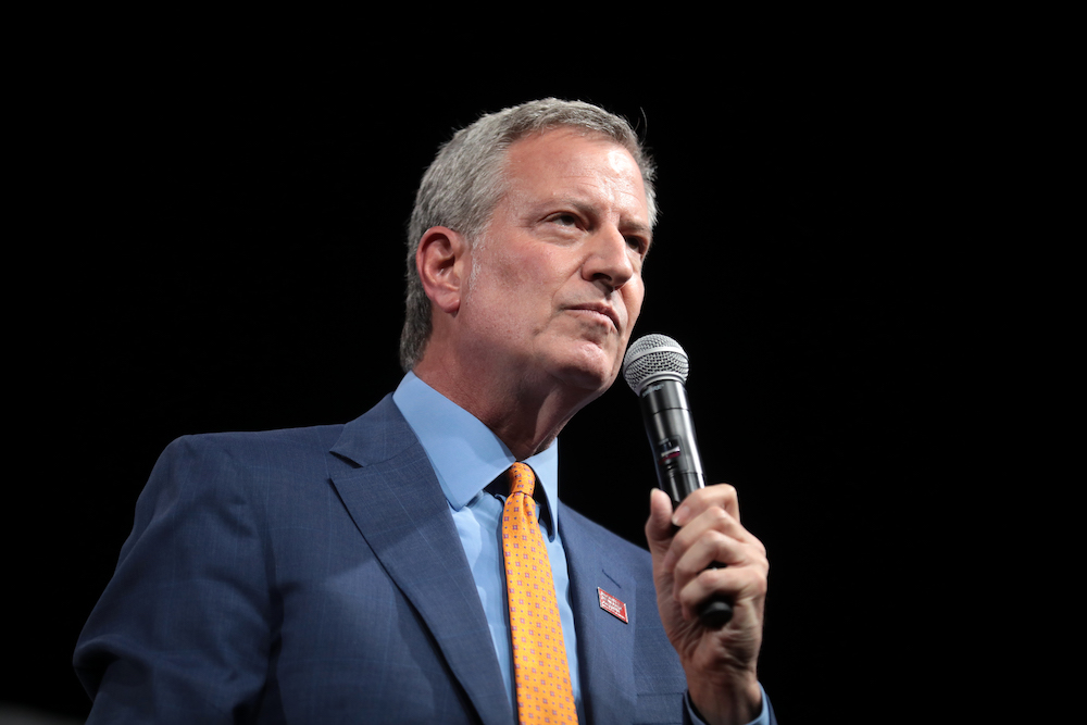 Former Mayor Bill de Blasio