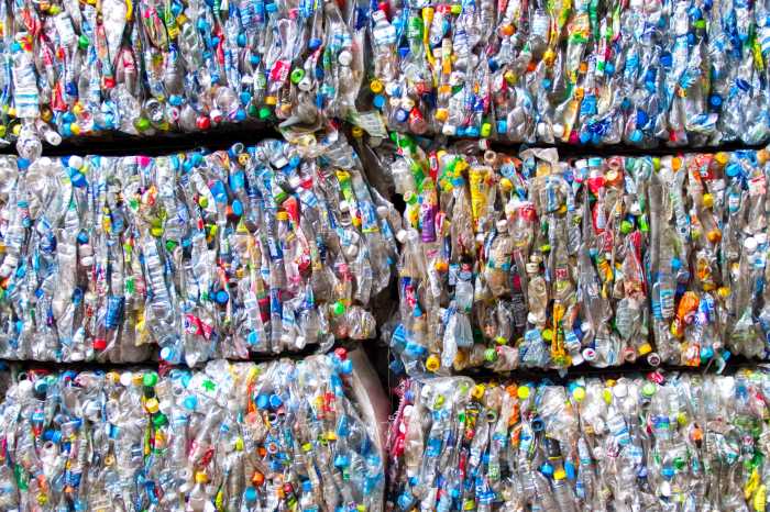 Plastic waste