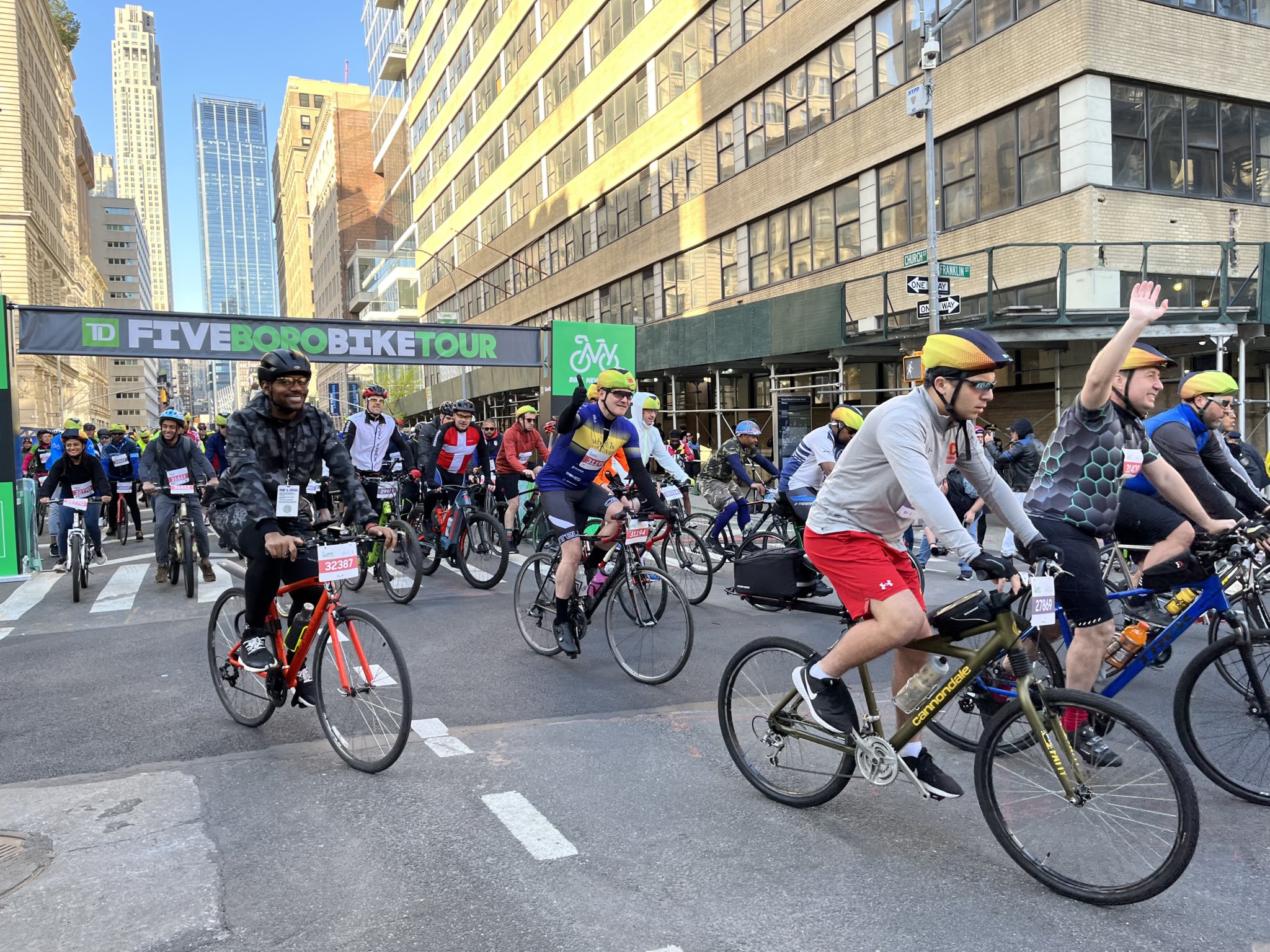 Td Bank Five Boro Bike Tour Five Boro Bike Tour returns for first full-capacity ride through car