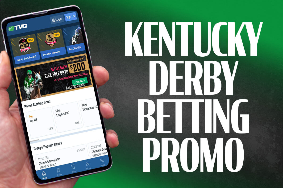 Kentucky Derby betting promo get 200 riskfree with TVG app amNewYork