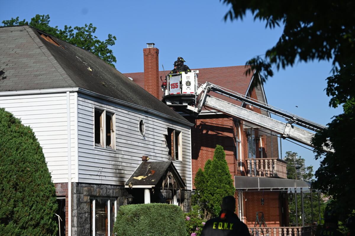 Queens house fire