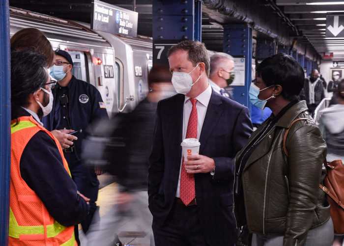MTA New York City Transit President Richard Davey