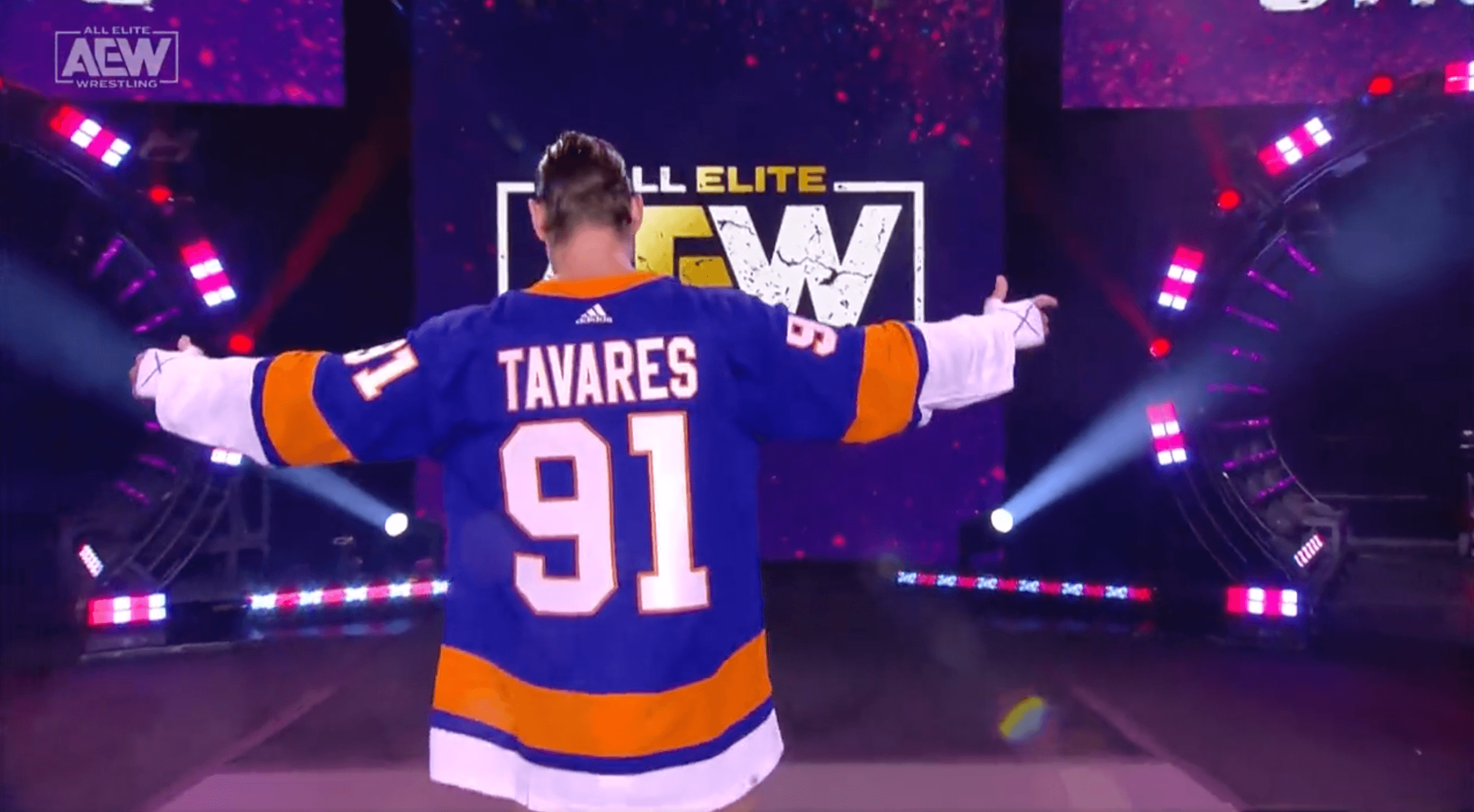 WATCH AEW stars troll New York Islanders fans during UBS Arena show amNewYork