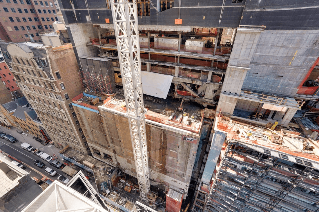 Palace Theatre lift completed at ongoing TSX Broadway development 3