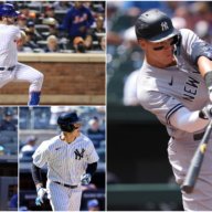 Betting odds for Pete Alonso, Aaron Judge, Anthony Rizzo and Giancarlo Stanton.