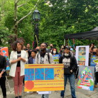 NYC Progressives' public art campaign centers housing and homelessness crises as priorities for city budget 10