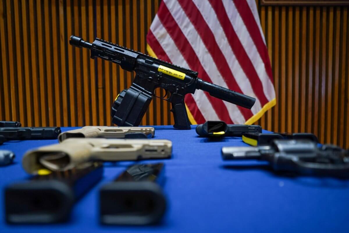 Another battle won for the war on guns: NYPD and Manhattan DA take down trafficker selling bags of guns 2