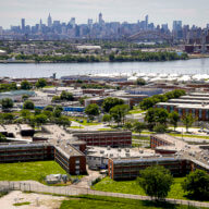 The Rikers Island jail complex.