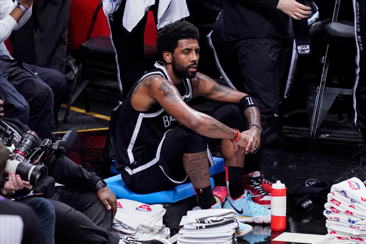Kyrie Irving has been suspended by the Nets