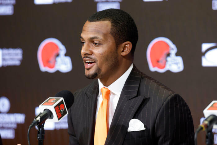 Browns quarterback Deshaun Watson