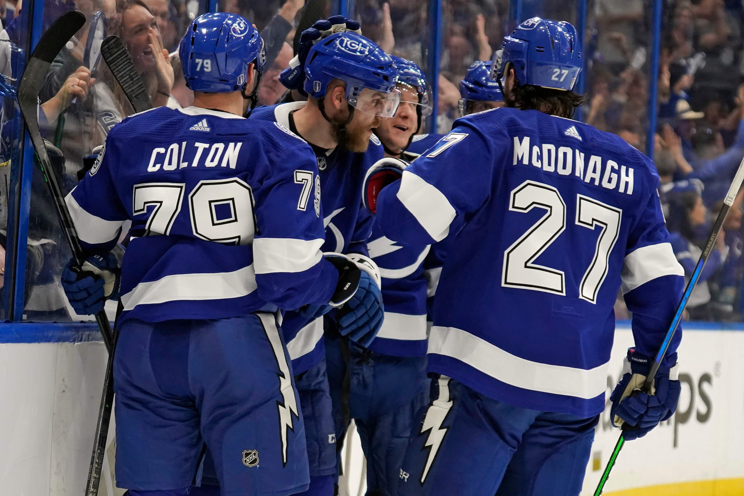 Tampa Bay Lightning Ryan McDonagh 27 Home 2022 Stanley Cup Final