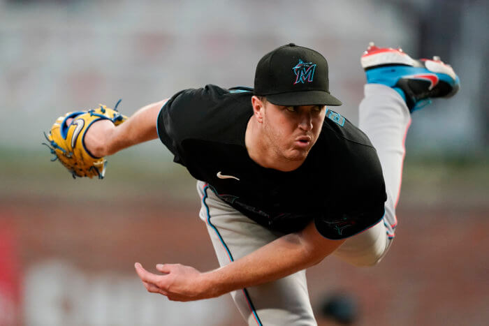 MLB Daily Dish: Schedule, Odds, Free Picks: June 9th 2 Trevor Rogers delivers a pitch in 2022 MLB action