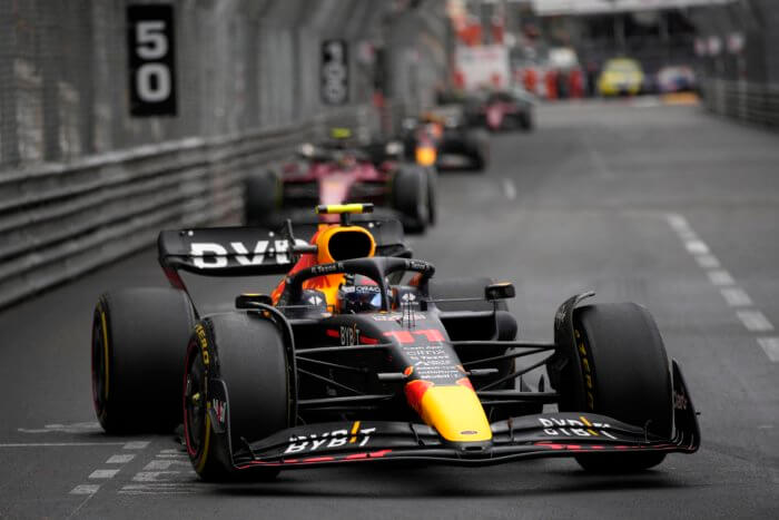Red Bull racing at F1 in Monaco