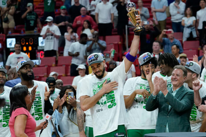 The Celtics advanced to the 2022 NBA Finals