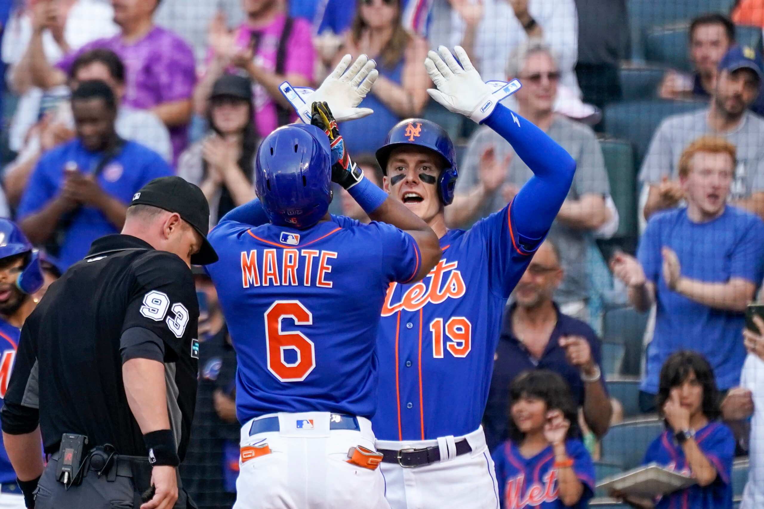 Mark Canha's versatility, work ethic with Mets earning 'highest compliment' from Buck Showalter 2 Mark Canha Starling Marte Mets