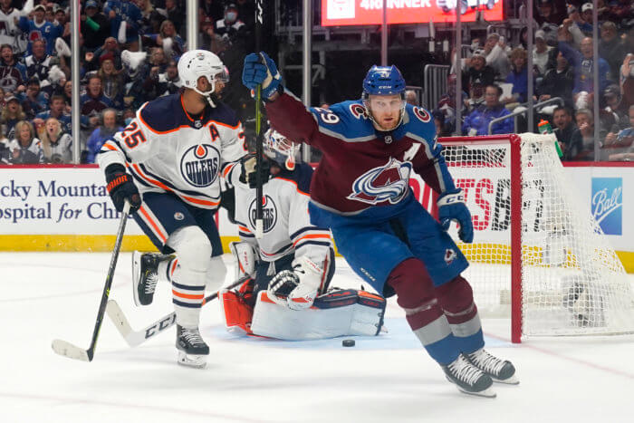Avalanche Oilers Game 2 NHL odds