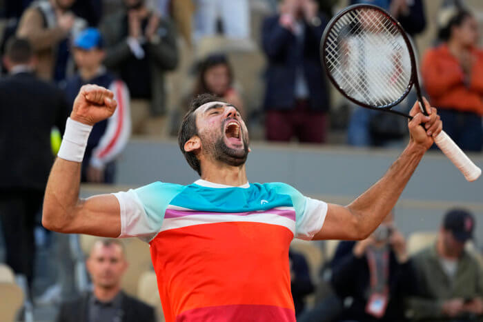 Marin Cilic advances to the 2022 French Open semi-finals