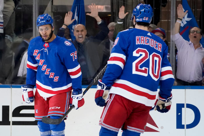 New York Rangers - Kreider demotion