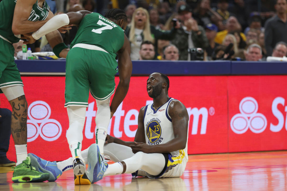 Draymond Green Warriors Celtics Game 3
