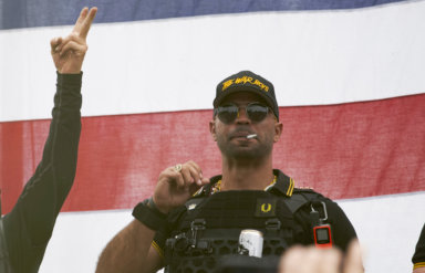 Proud Boys leader Enrique Tarrio