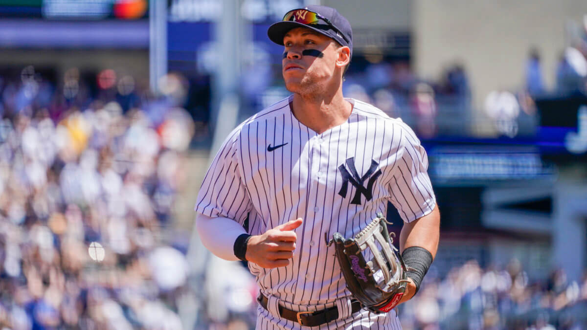 Yankees slugger Aaron Judge.