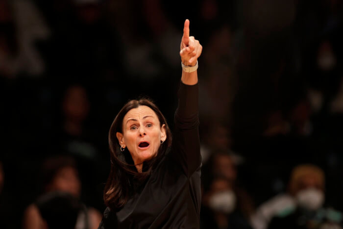 Enraged Topless Protestors air their disgust during WNBA Game 2