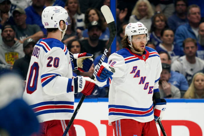 Rangers have Panarin working with new linemates