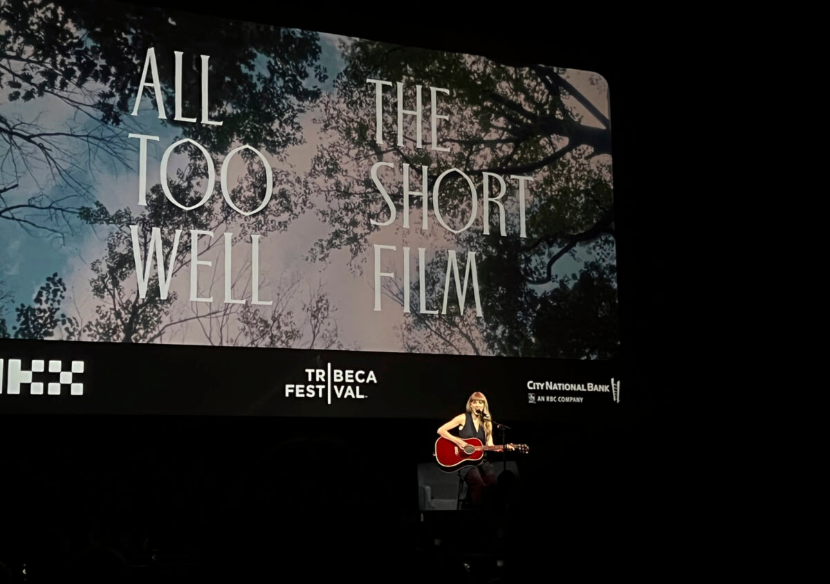 Taylor Swift talks 'All Too Well' at Tribeca Film Festival 2