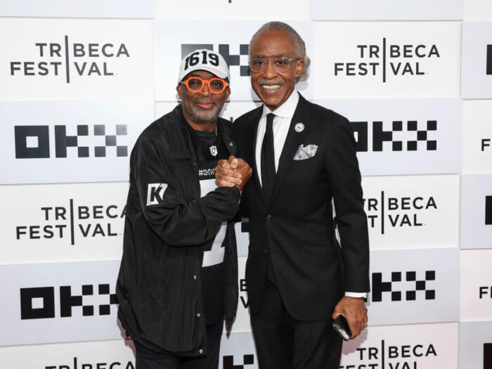 Al Sharpton and Spike Lee