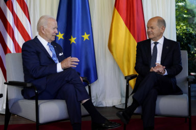 Joe Biden, Olaf Scholz