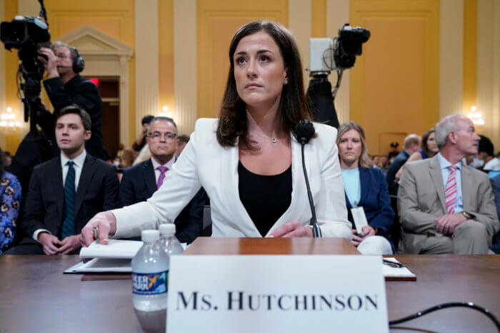 Jan. 6 hearing witness Cassidy Hutchinson