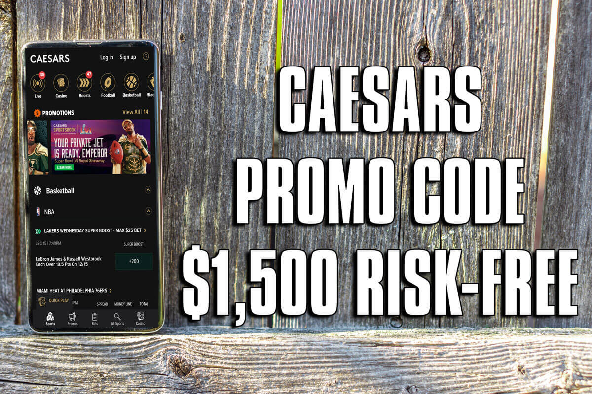 Caesars Sportsbook promo code drills 1,500 riskfree for NHL, MLB, NBA
