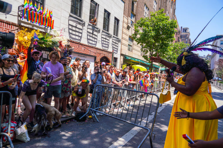 Protesters rain on the NYC Pride Parade in memory of Donnell Rochester