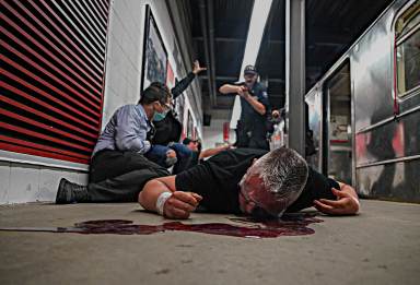 NYPD active shooter training