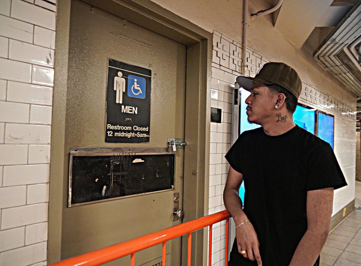 Subway bathrooms in Union Square