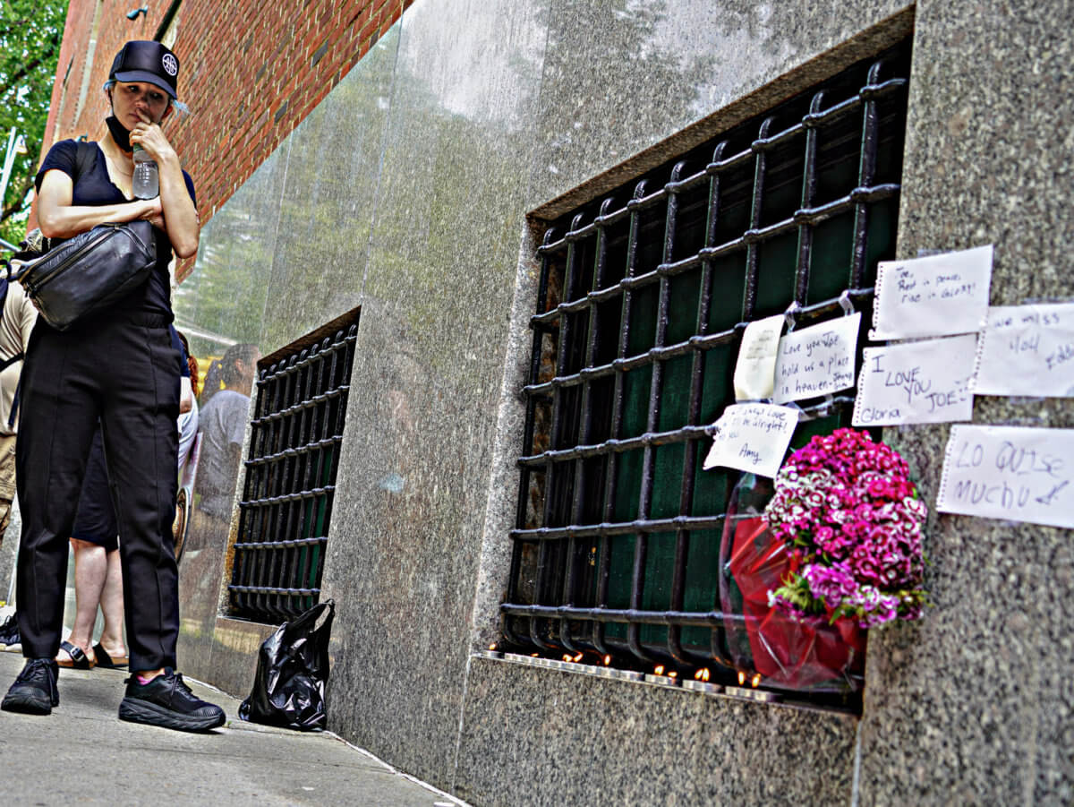 'Nobody should die homeless': Anarchy Row in East Village swept again while holding vigil for deceased encampment member 17