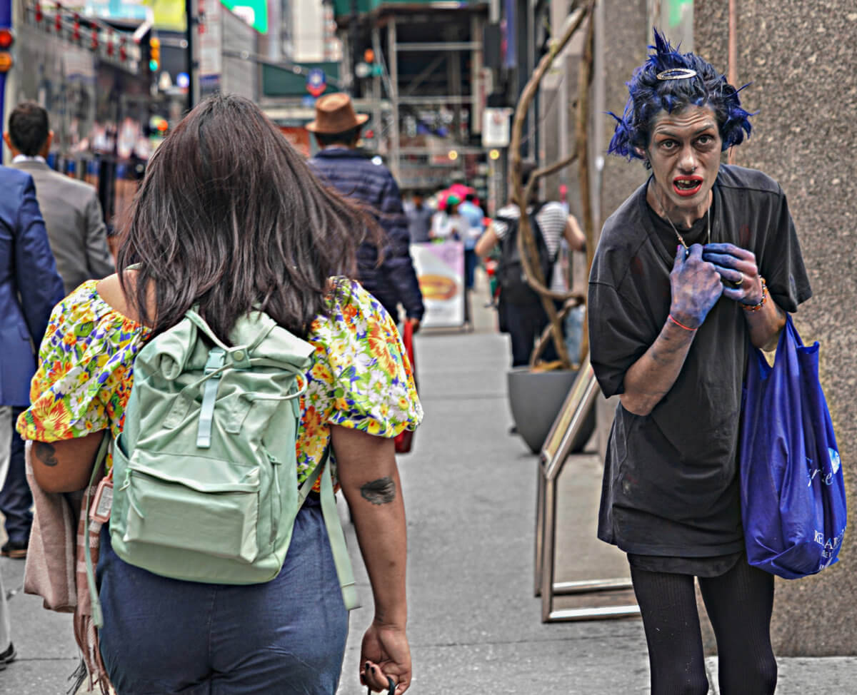 Garment District still fraying around the margins with public drug users on the streets 2