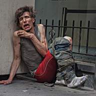 Garment District suffers from homelessness and drug users